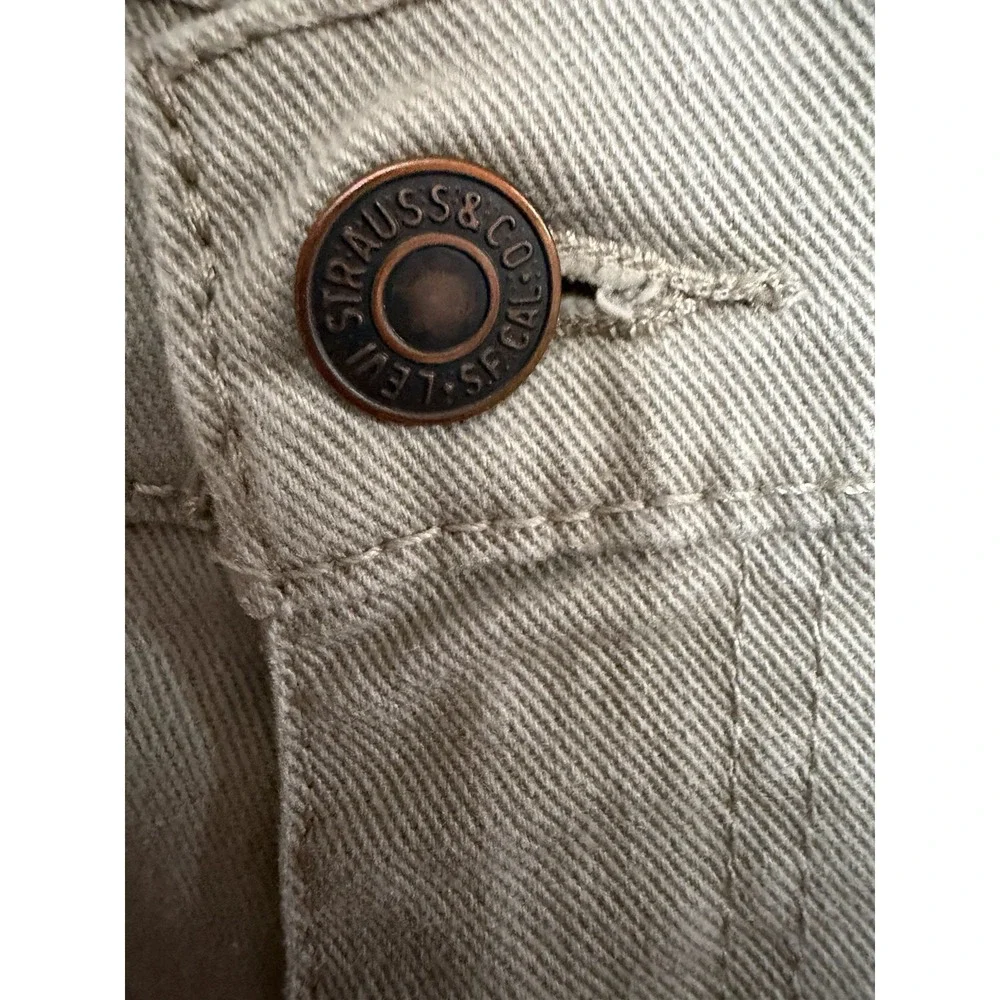 Levi's 511 Khaki Tan Jeans 30x32 Cotton Men's Pants